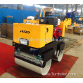 800kg Small Double Drum Man-holding Vibratory Road Roller For Sale FYL-800